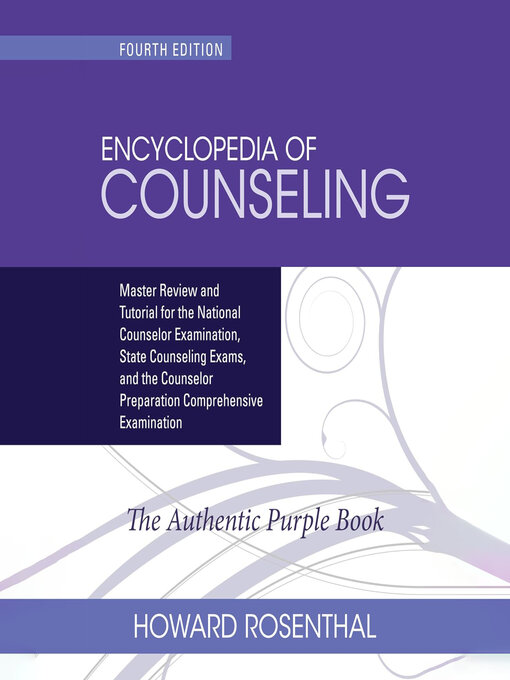 Title details for Encyclopedia of Counseling by Howard Rosenthal - Available